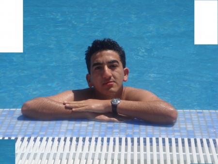 a la piscine